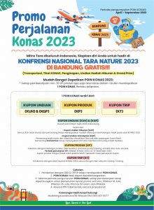 Promo Perjalanan Konas 2023